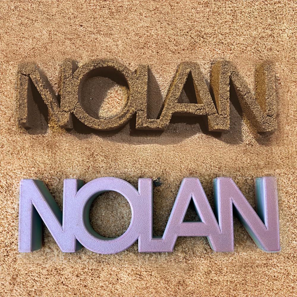Amazon.com: idooodle Personalized Sand Molding Tool, Custom Name 2